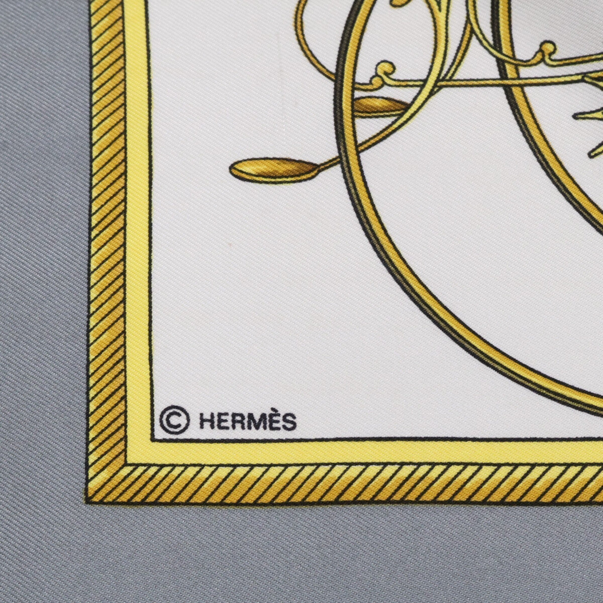 HERMES エルメス LES VOITURES A TRANSFORMATION 折畳式幌の馬車 カレ90 シルク スカーフ