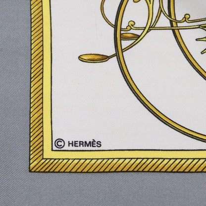 HERMES エルメス LES VOITURES A TRANSFORMATION 折畳式幌の馬車 カレ90 シルク スカーフ