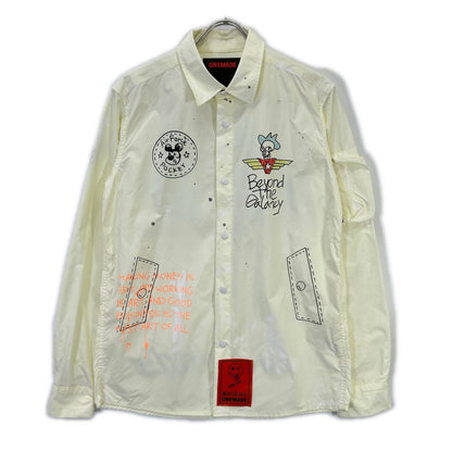 YELLOW HANDMADE DESIGN SHIRT BLOUSON Tops M Men's