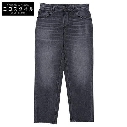 ヴィンテージウォッシュ カットオフ デニムパンツ ボトムス メンズ ダークグレー 31 N231-P285 ボトムス 31 メンズ