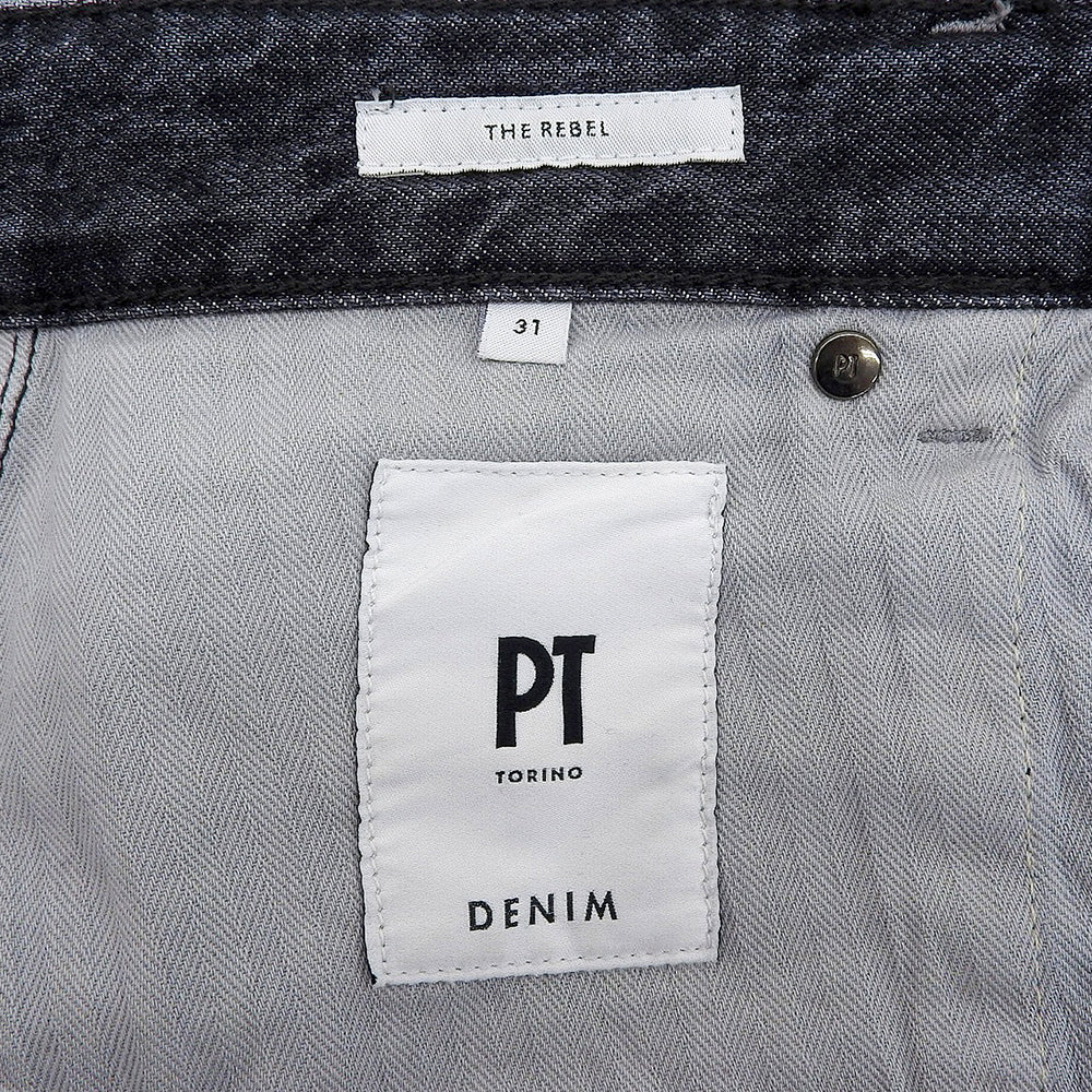 ヴィンテージウォッシュ カットオフ デニムパンツ ボトムス メンズ ダークグレー 31 N231-P285 ボトムス 31 メンズ