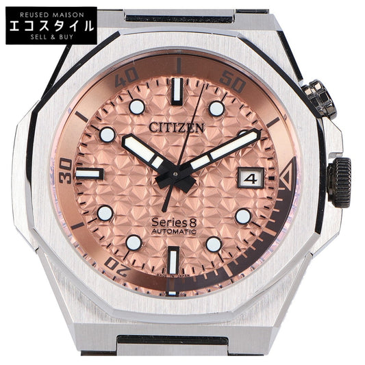 CITIZEN シチズン NB6066-51W シルバー Series 8 メカニカル890 AT腕時計 腕時計