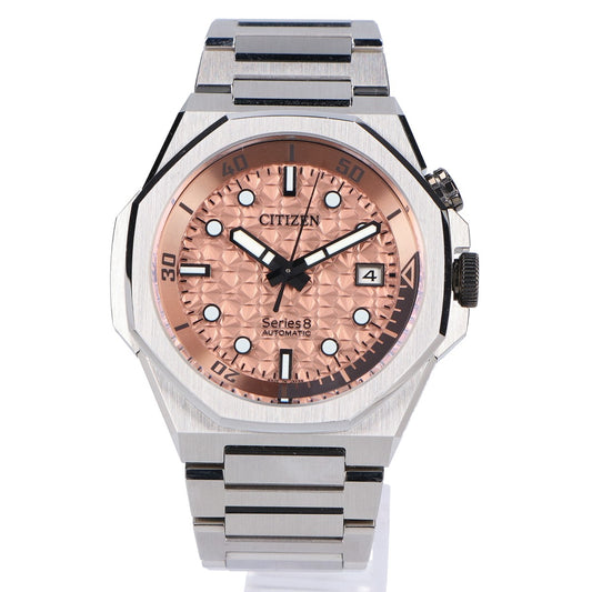 CITIZEN シチズン NB6066-51W シルバー Series 8 メカニカル890 AT腕時計 腕時計