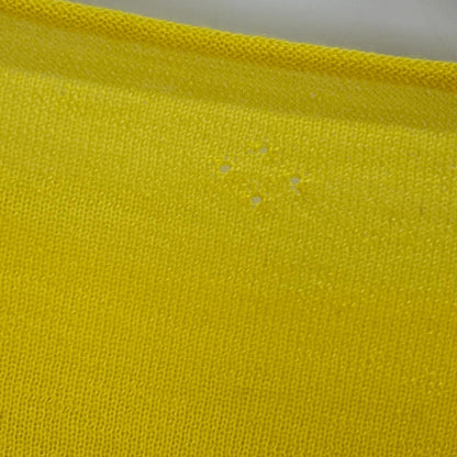 TOYOBOSHI Itokoromo IZU-M 05IT4501M Lemon Yellow 100% Cashmere Knit Top