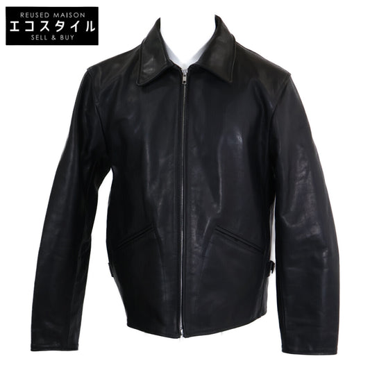 JAMES GROSE ジェームスグロース 美品 SS25JAM-06 HORSE CARLTON ZIP JACKET ホースレザー カールトン ジャケット ジャケット