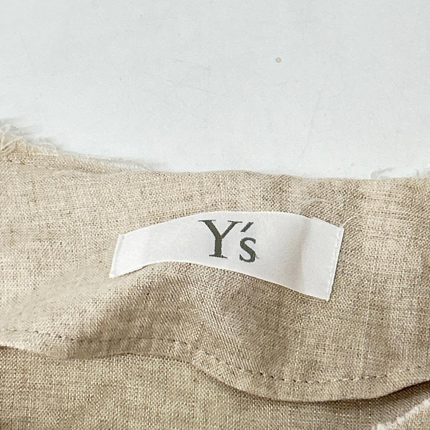 Y's ワイズ 【美品】YI-D07-829 23年リゾートコレクション リネン ノースリーブ ワンピース