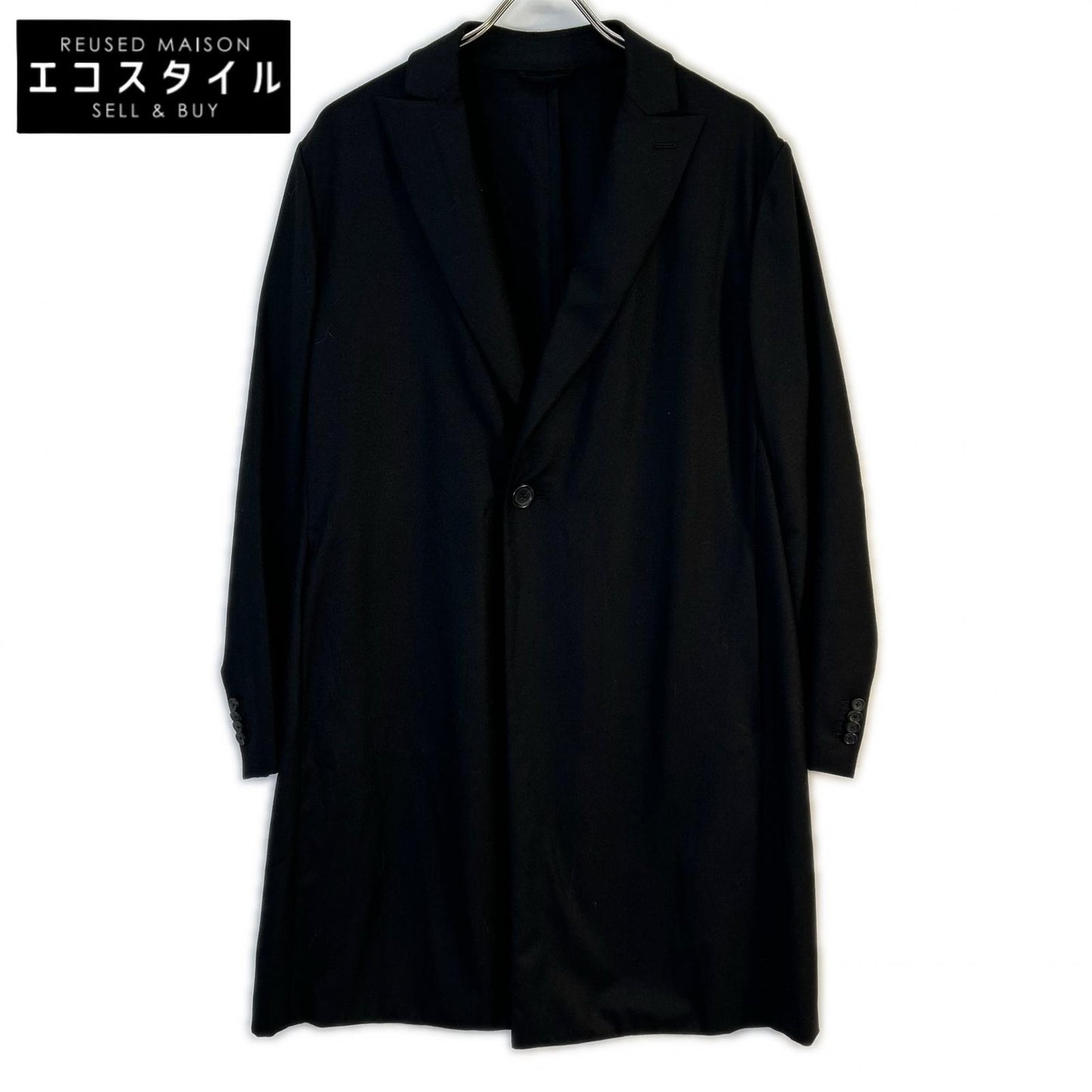 Belvest 【美品】PT64 JACKET IN THE BOX 1B Long Jacket 48 Men's