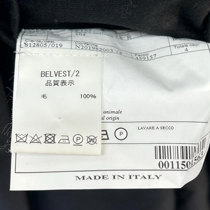 Belvest 【美品】PT64 JACKET IN THE BOX 1B Long Jacket 48 Men's