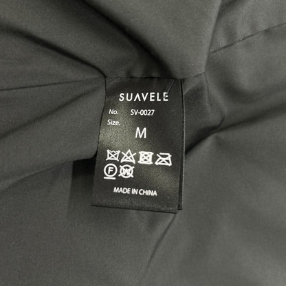 SUAVELE シュアーヴル SV-0027 ブラック フード着脱可 ダウンジャケット ジャケット