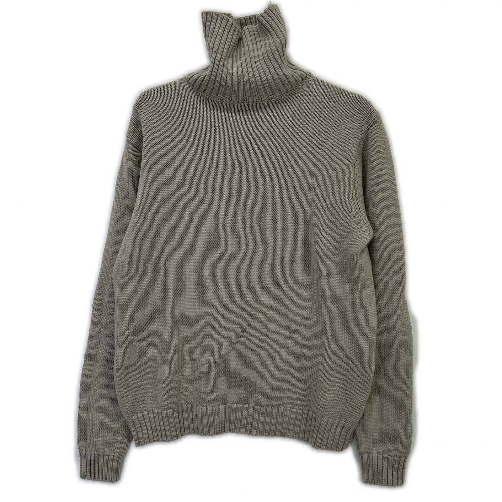 HILTON Hilton [Toga Knit] 644040 Beige Wool Turtleneck Knit Top