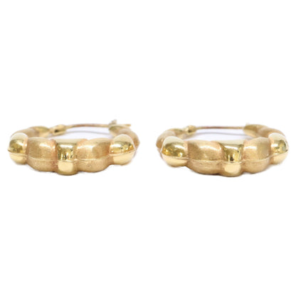 UNOAERRE 750 2.5g Design Hoop Earrings