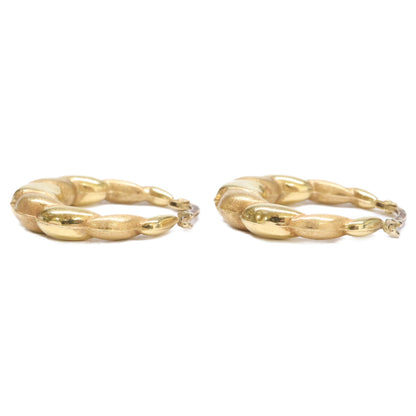 UNOAERRE 750 2.5g Design Hoop Earrings