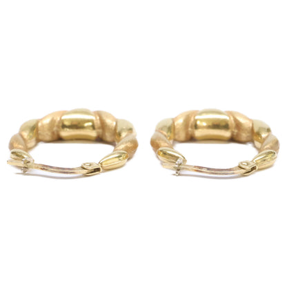 UNOAERRE 750 2.5g Design Hoop Earrings