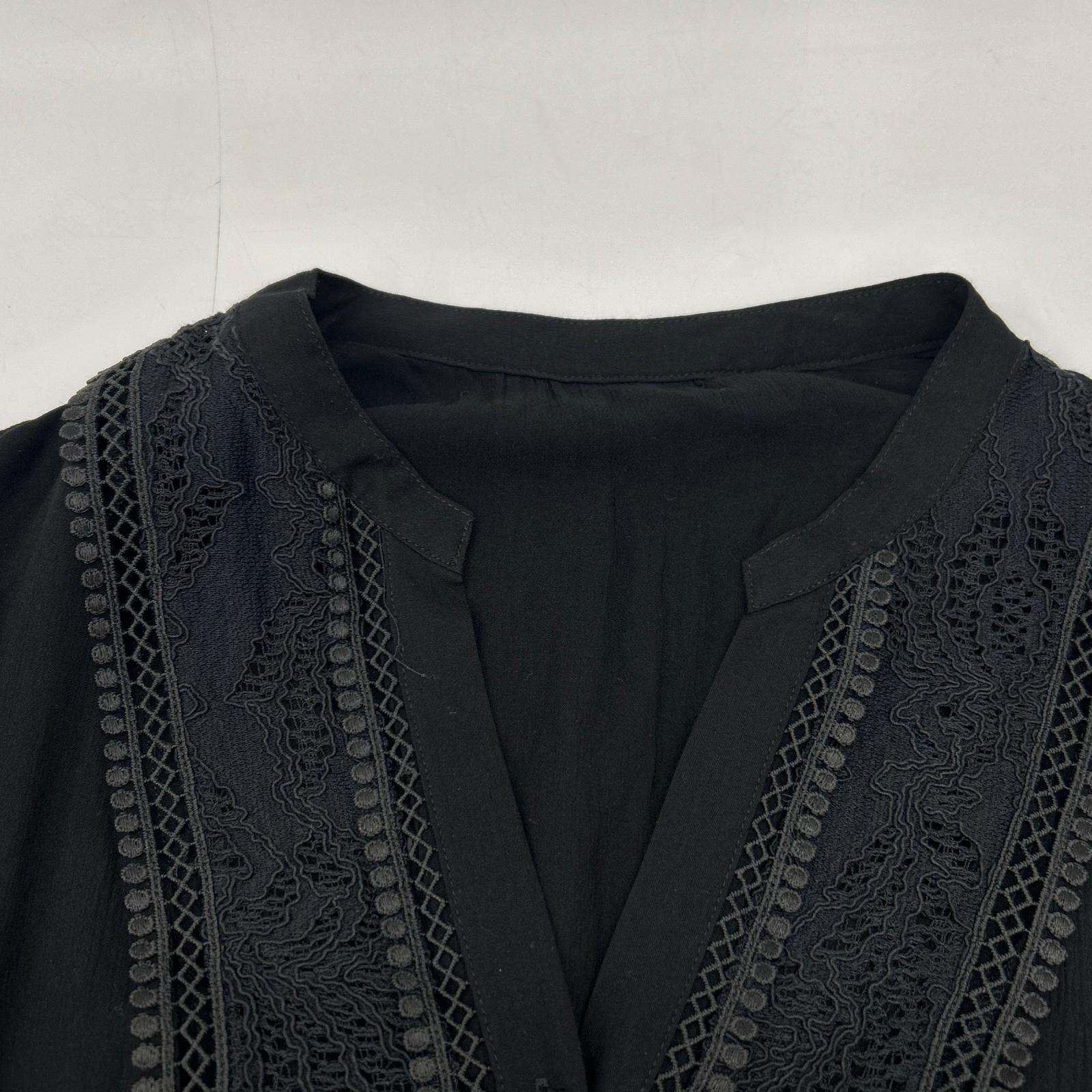 Grace Class 02232 31018-00 Black 23SS Scalloped Lace Maxi Dress