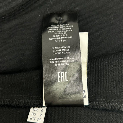 J.W. Anderson 詹姆斯·惠特·安德森 JWA12FRSK037BK 黑色 不对称半身裙 半身裙