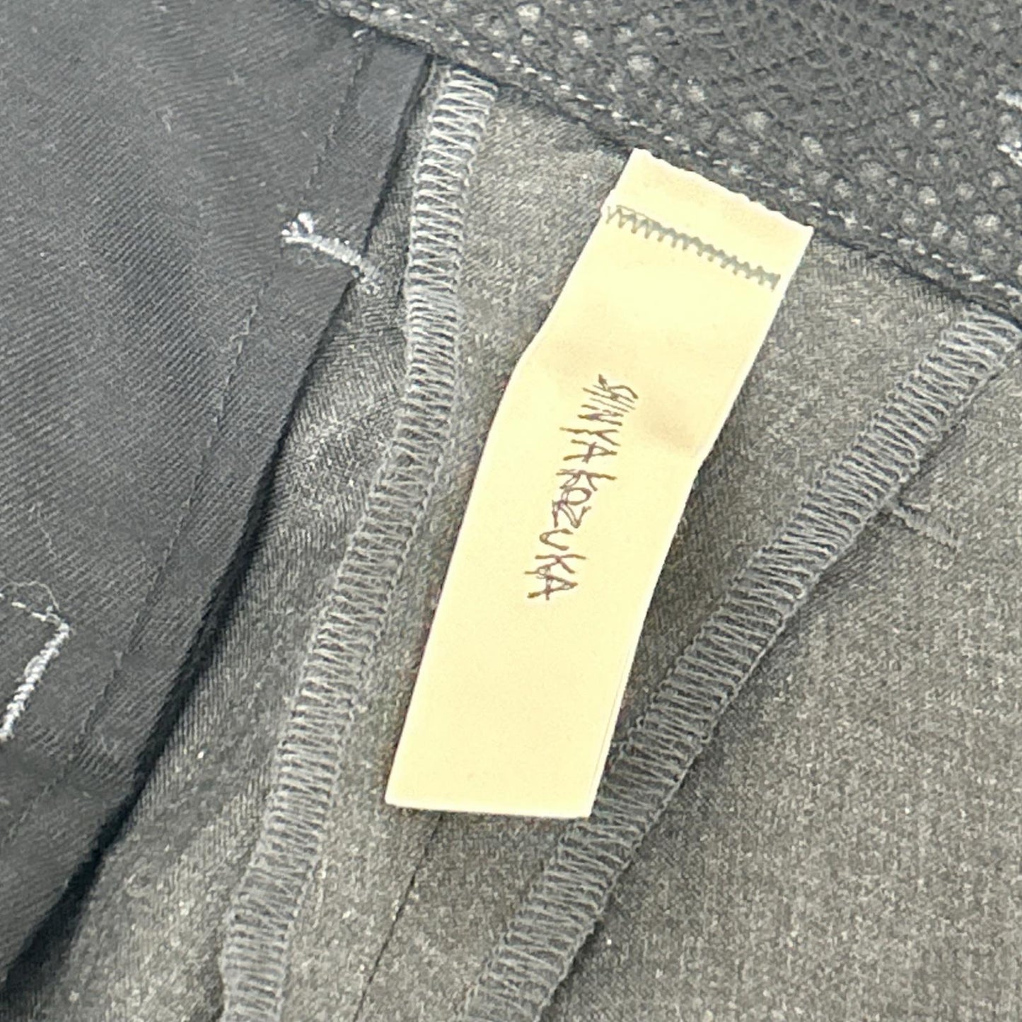 SHINYAKOZUKA シンヤコヅカ 2502SK135ST Dear,BAGGY FOR SMALLTRADES ウール スラックス ボトムス