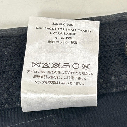 SHINYAKOZUKA シンヤコヅカ 2502SK135ST Dear,BAGGY FOR SMALLTRADES ウール スラックス ボトムス