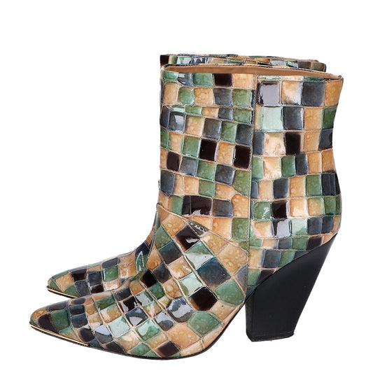 Tory Burch 托里·伯奇 彩色玻璃靴子 鞋子