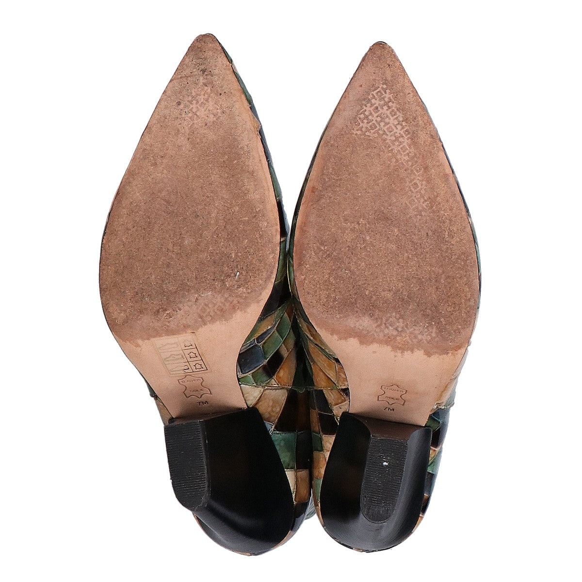 Tory Burch Multicolor Stained Glass Boots Shoes