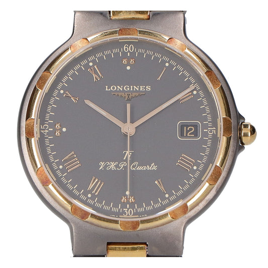 LONGINES ロンジン 174.4990 ｺﾝｸｴｽﾄ TITANIUM クオーツ 腕時計 腕時計 -