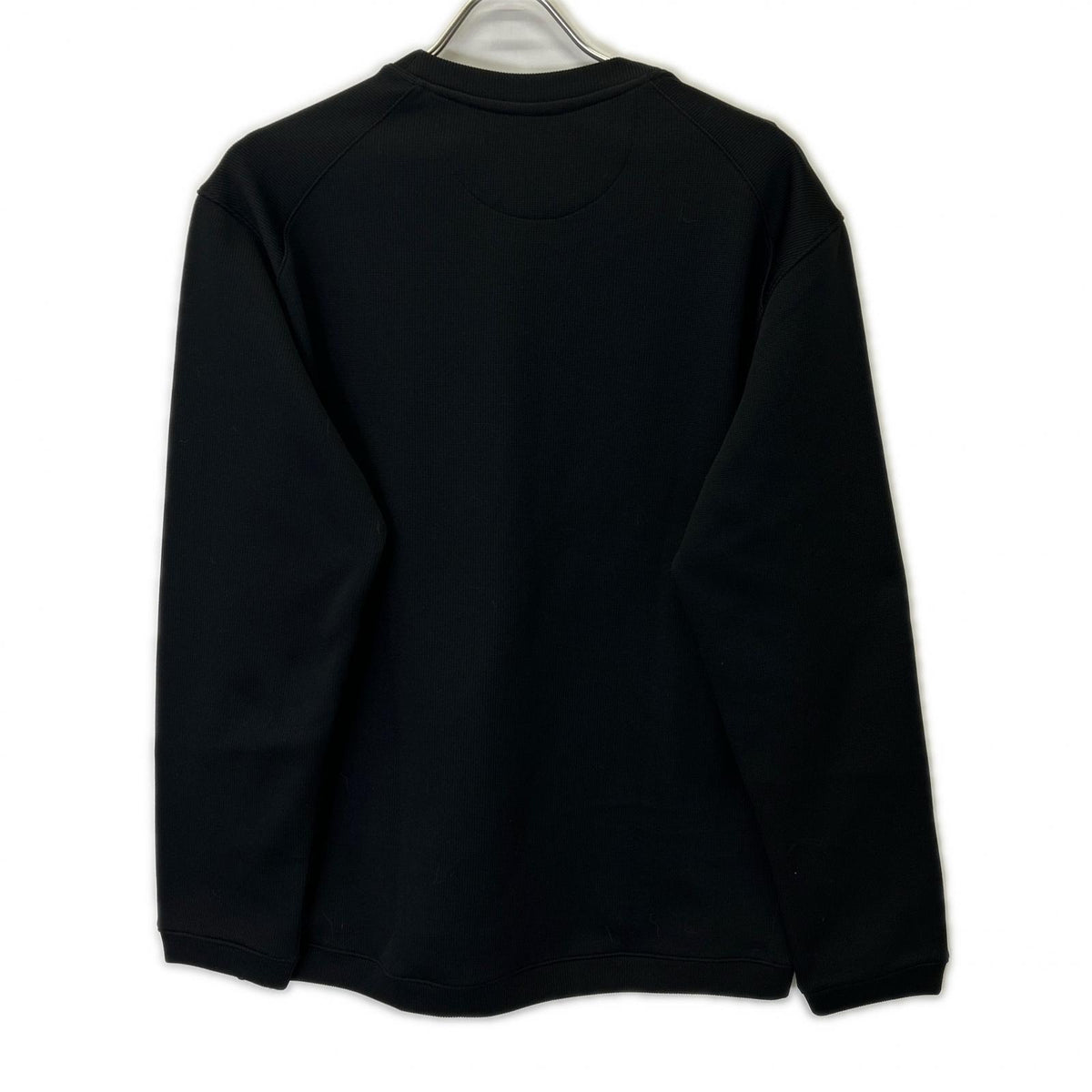 LANVIN COLLECTION Lanvin Collection 248501 black RIB JERSEY CREW NECK LS top top
