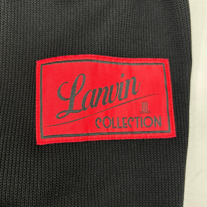 LANVIN COLLECTION Lanvin Collection 248501 black RIB JERSEY CREW NECK LS top top