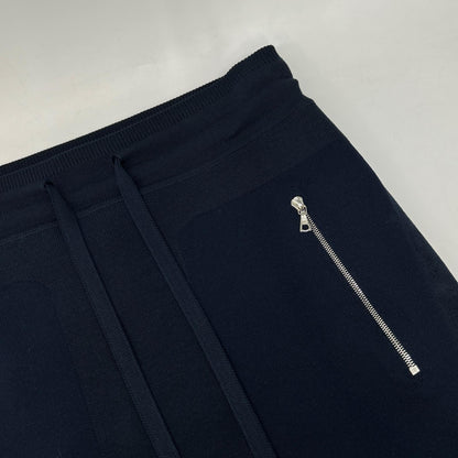 DRAWER ドゥロワー ネイビー 14Gダブルフェイスニットスカート スカート