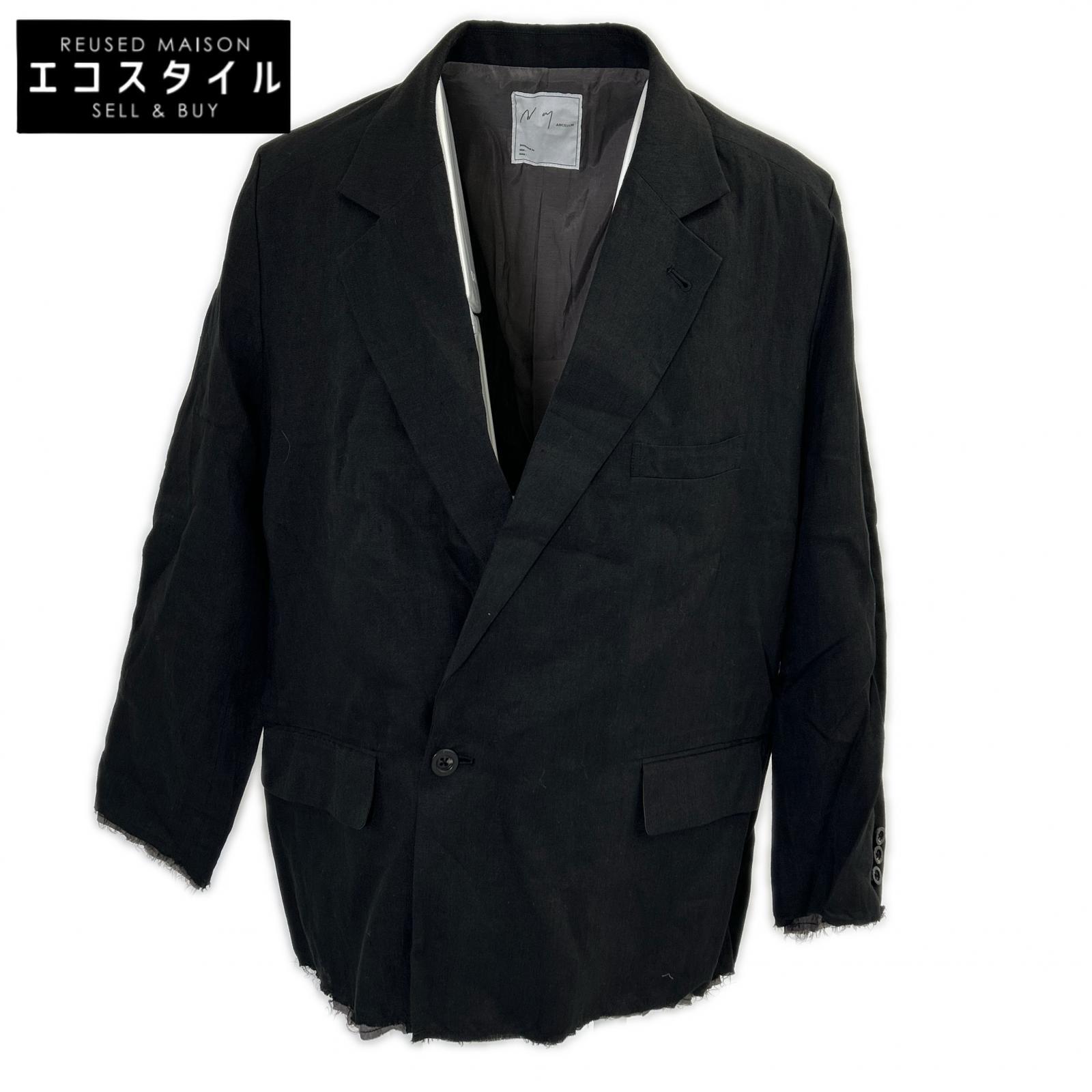 ANCELLM アンセルム 【新品同様】ANC-JK70 100/S LINEN TAILORED JACKET リネン テーラードジャケット ジャケット