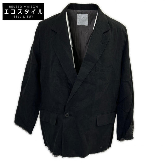 ANCELLM ANCELLM [Mint Condition] ANC-JK70 100/S LINEN TAILORED JACKET Linen Tailored Jacket Jacket