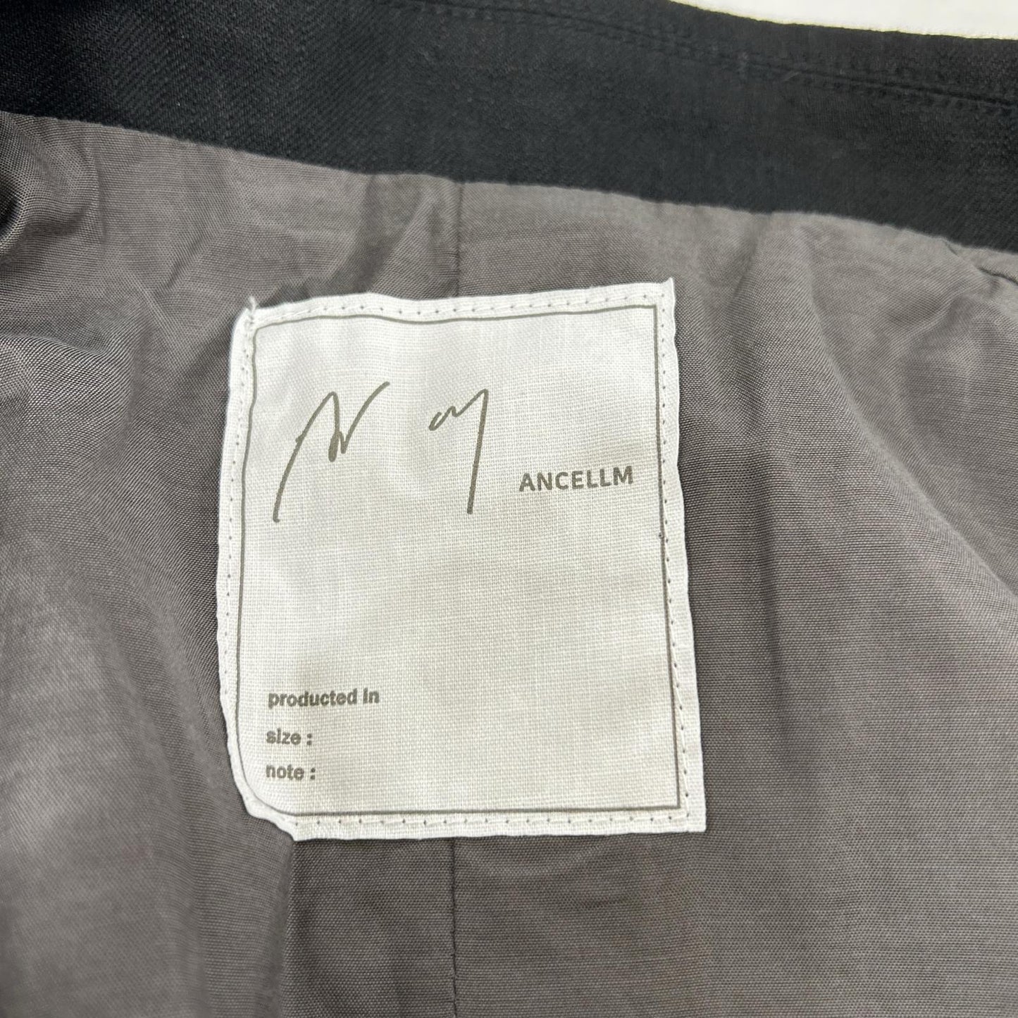 【新品同様】ANC-JK70 100/S LINEN TAILORED JACKET リネン テーラードジャケット ジャケット 1 メンズ