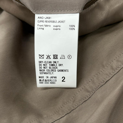 【新品同款/26SS】ANC-JK81 铜氨丝双面夹克 夹克 2 男士