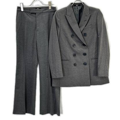 GRAY 25th UNIQLO C Double Jacket Flared Pants Set Suit Set-up S/Untagged Women's