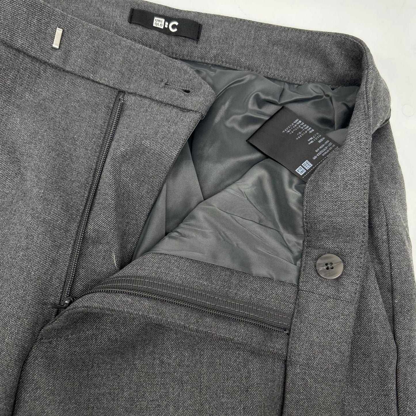 GRAY 25th UNIQLO C Double Jacket Flared Pants Set Suit Set-up S/Untagged Women's