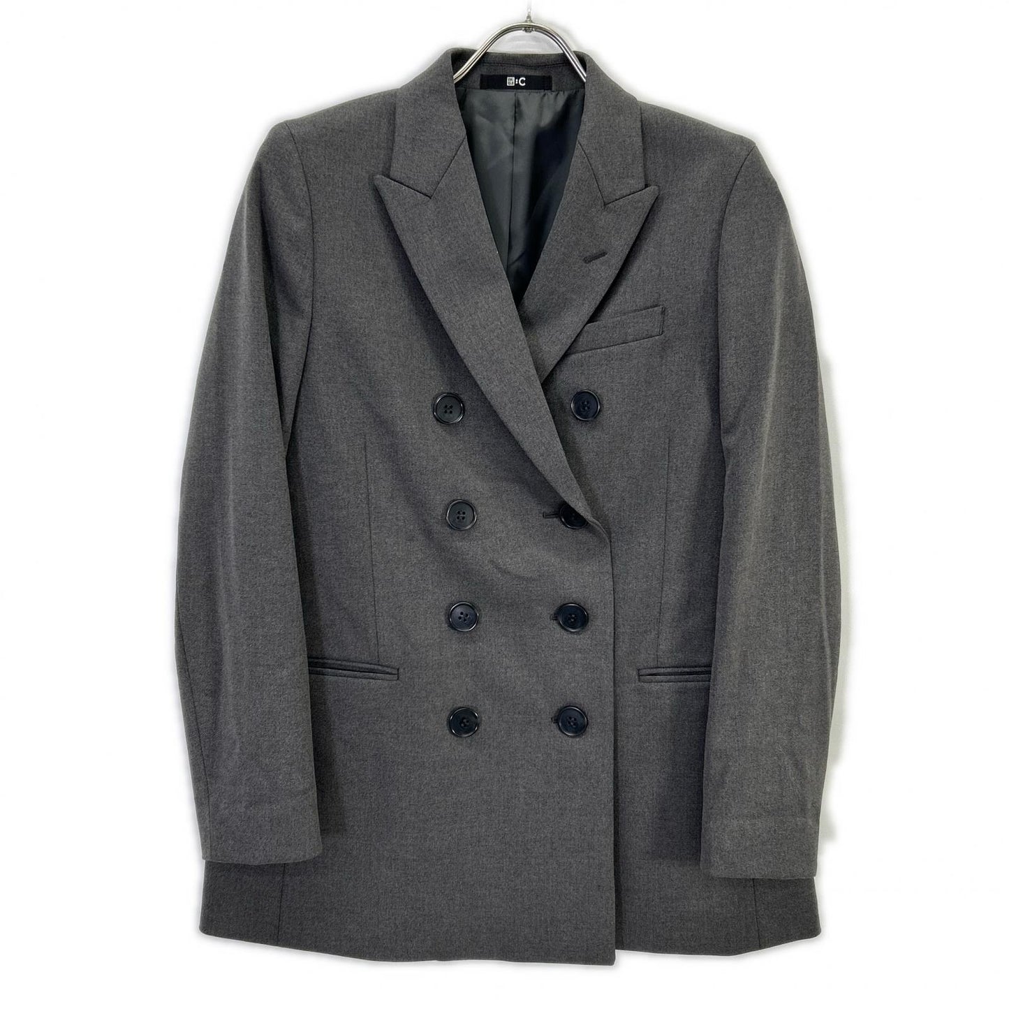 GRAY 25th UNIQLO C Double Jacket Flared Pants Set Suit Set-up S/Untagged Women's