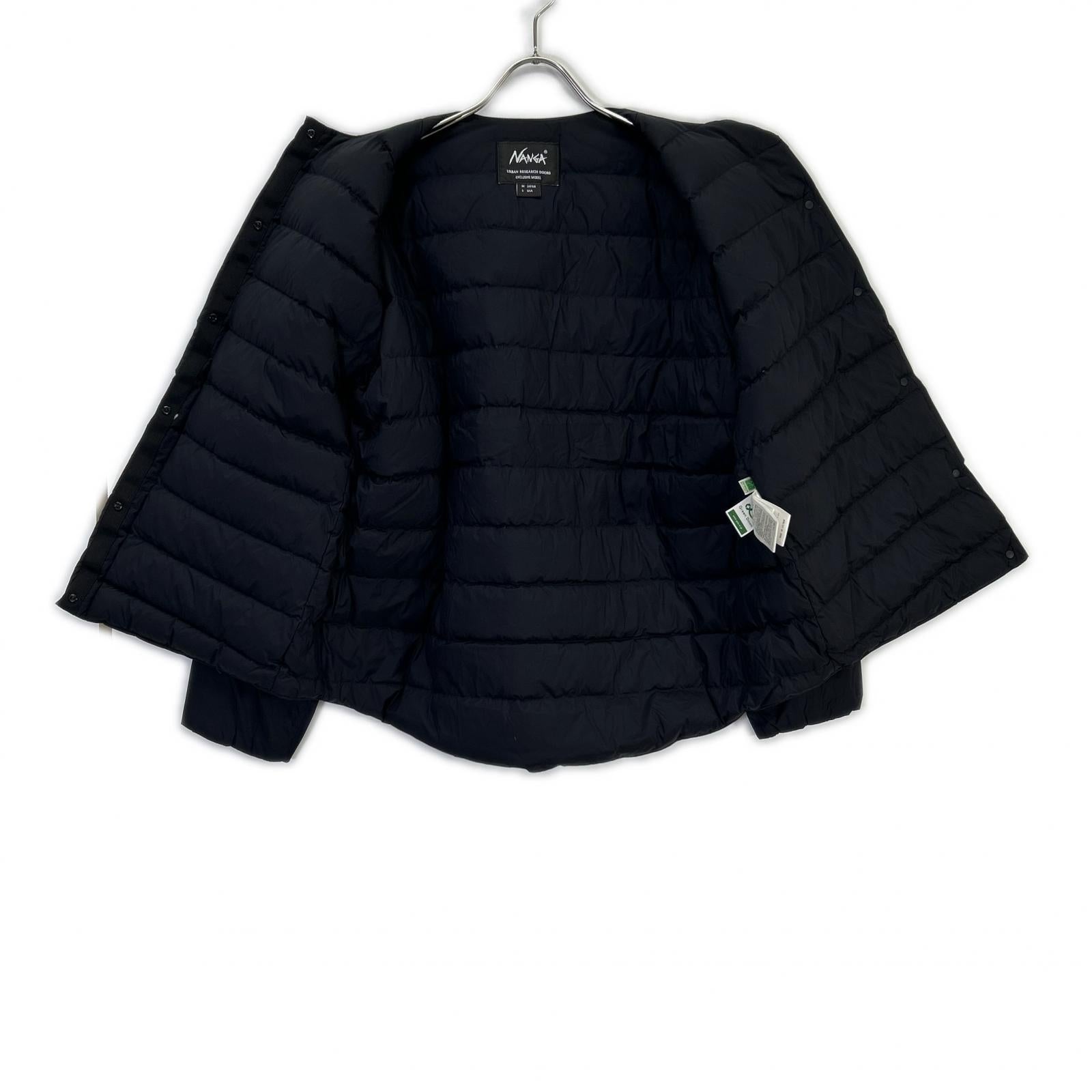 ×NANGA ﾌﾞﾗｯｸ DW47-24FB-099 INNER DOWN JACKET ジャケット M レディース