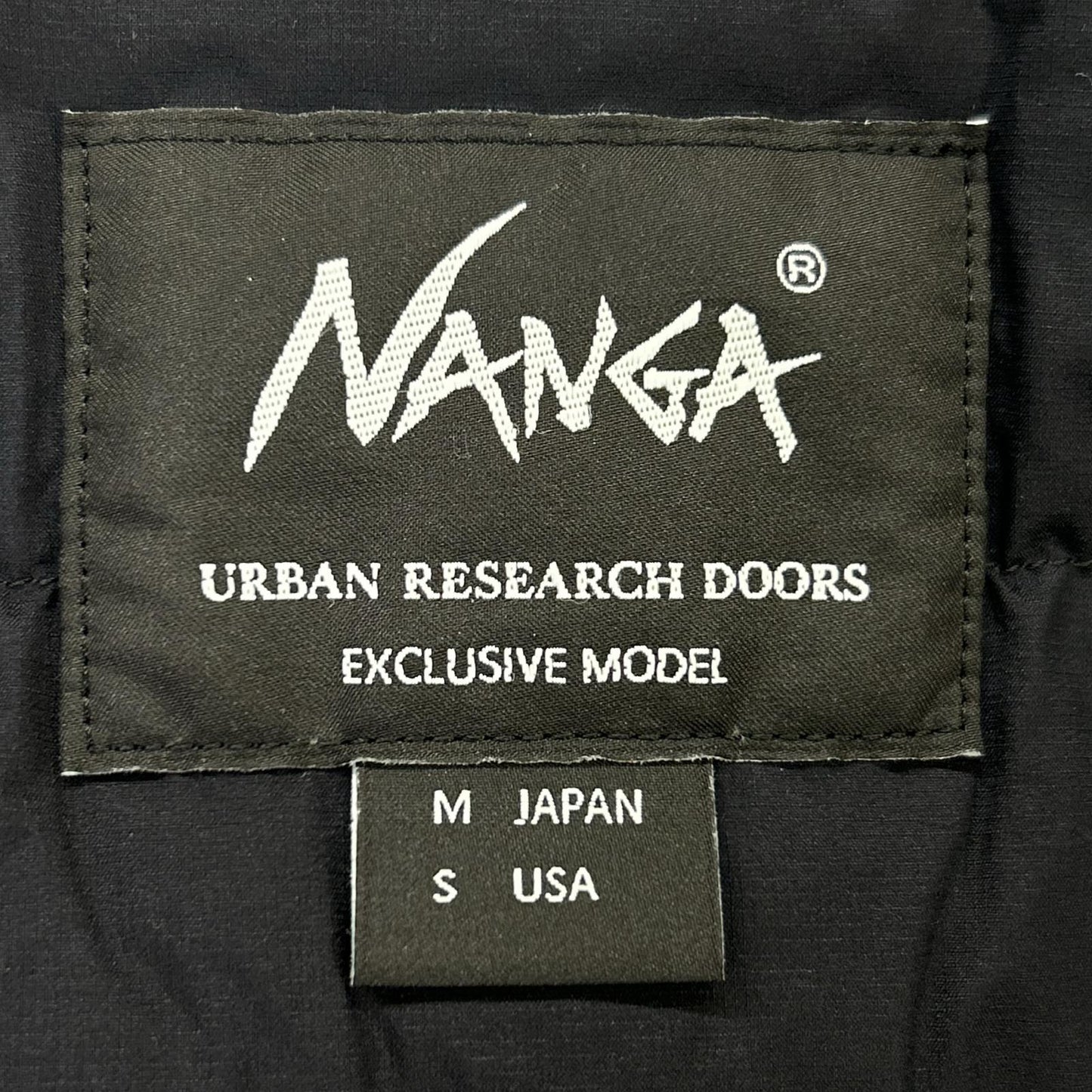 ×NANGA ﾌﾞﾗｯｸ DW47-24FB-099 INNER DOWN JACKET ジャケット M レディース