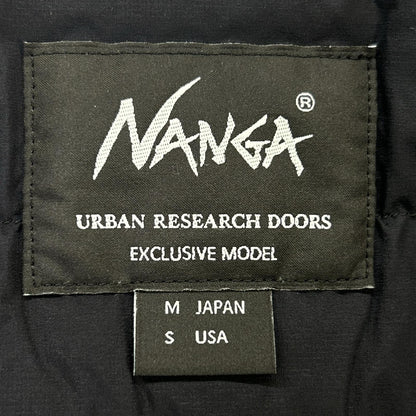 URBAN RESEARCH DOORS アーバンリサーチドアーズ ×NANGA ブラック DW47-24FB-099 INNER DOWN JACKET ジャケット