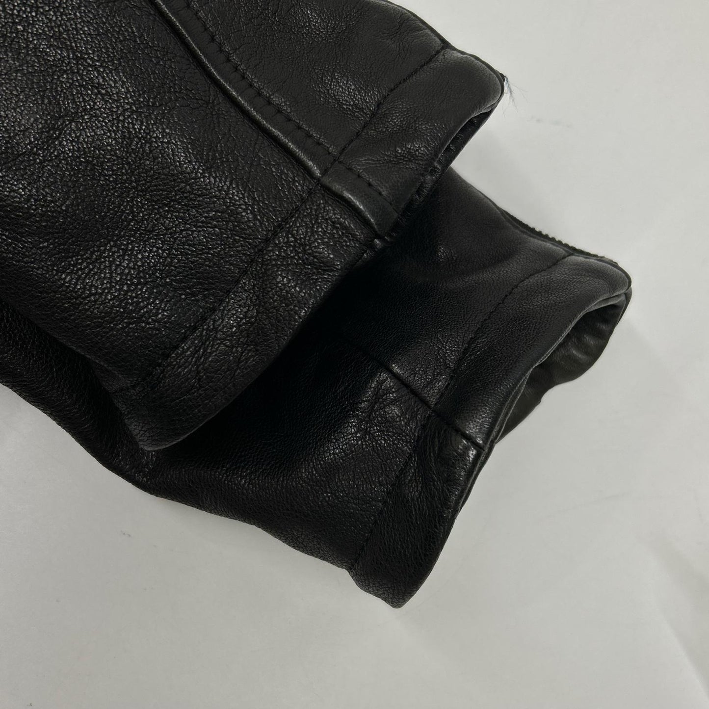 x RK Black Lamb Leather Double Rider's Jacket Jacket 2 Men's