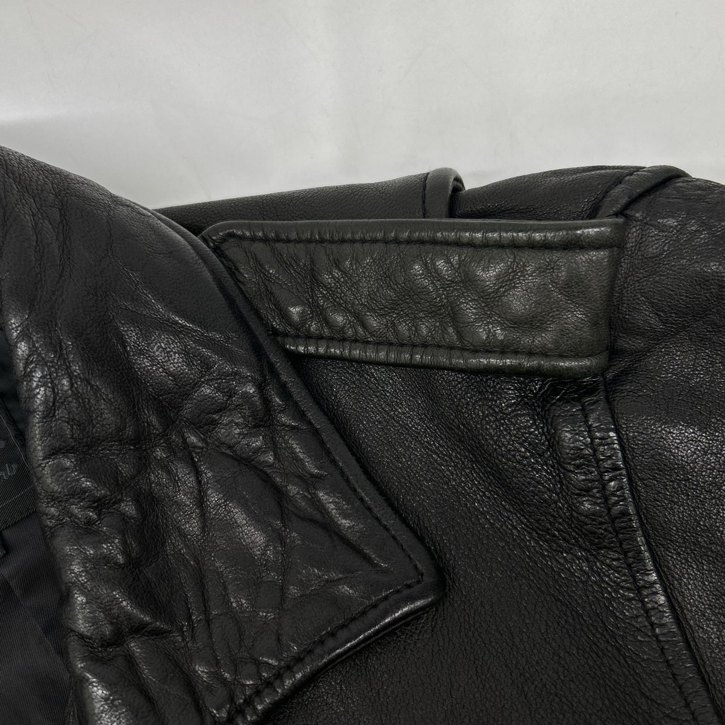 x RK Black Lamb Leather Double Rider's Jacket Jacket 2 Men's