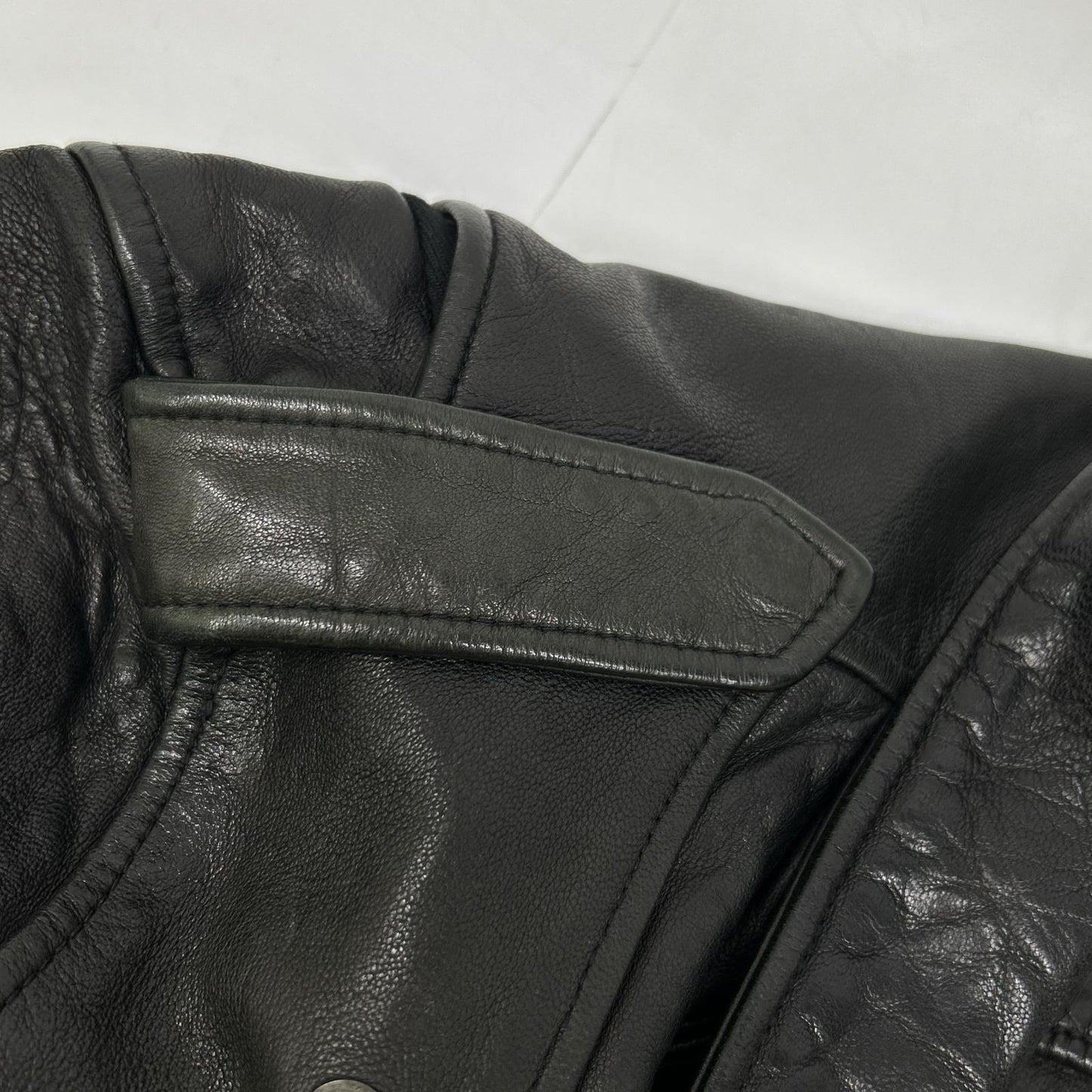 x RK Black Lamb Leather Double Rider's Jacket Jacket 2 Men's