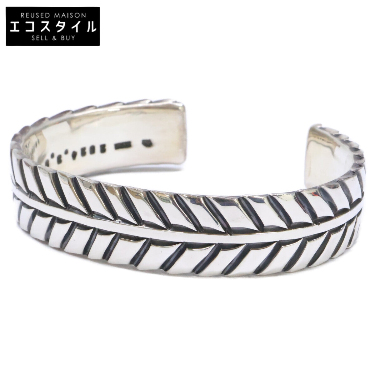 ICHIMATSU Ichimatsu NATIVE feather bangle 12mm Bangle