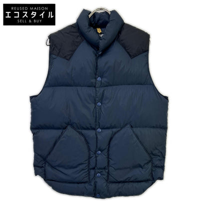 450-491-51 Navy Nylon Down Vest Vest 40 Men's
