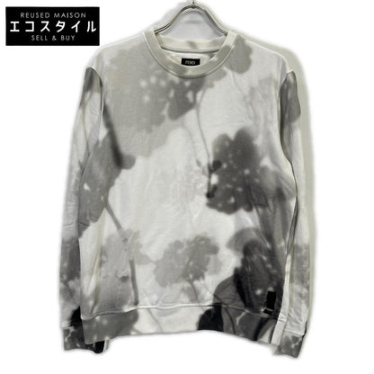 FENDI FY0178 AFRA 20 Logo Botanical Shadow Transfer Print Sweatshirt Top