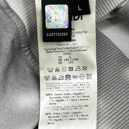 FENDI 芬迪 FY0178 AFRA 20年款 Logo花草阴影印花卫衣 上衣