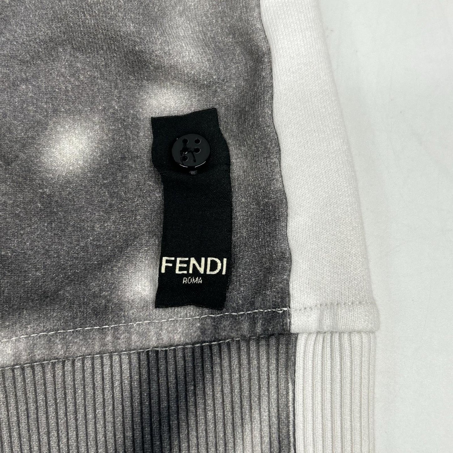 FENDI 芬迪 FY0178 AFRA 20年款 Logo花草阴影印花卫衣 上衣