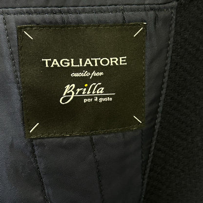 TAGLIATORE 塔利亚托雷 CSBL13X 海军蓝 单排扣 3粒扣 切斯特菲尔德 大衣