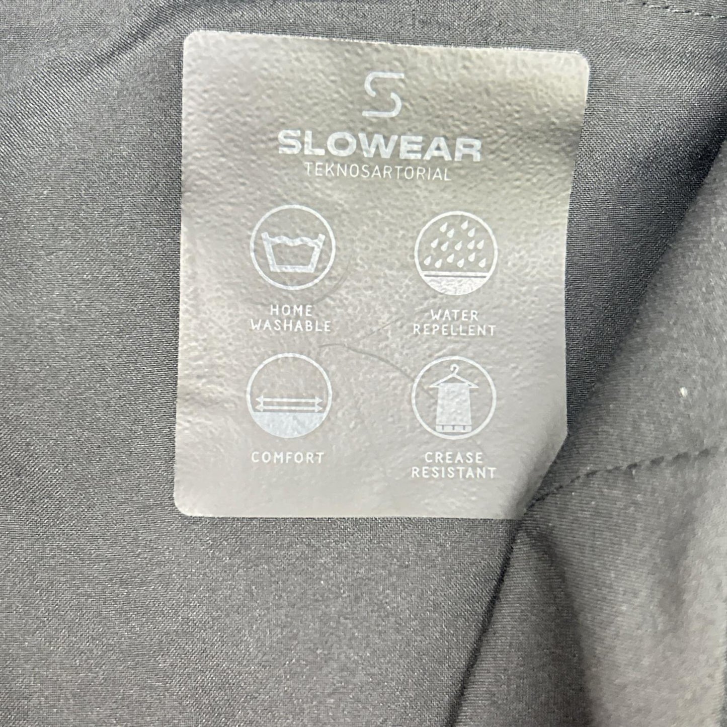 INCOTEX インコテックス 1T035R 9169F 灰色 Technosartorial SLIM FIT 防泼水热带科技羊毛锥形裤 下装