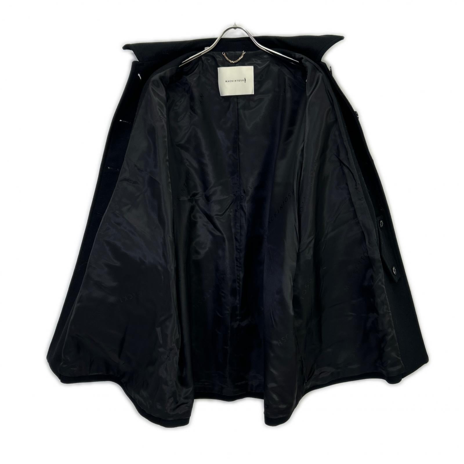 MACKINTOSH マッキントッシュ 23AW L232MO1130FL2K ブラック HUMBIE ステンカラーコート コート