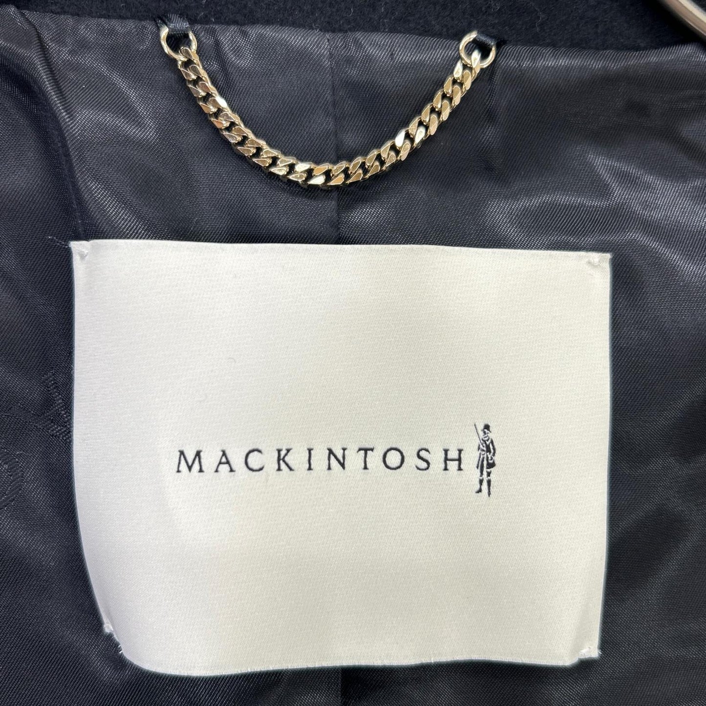 MACKINTOSH マッキントッシュ 23AW L232MO1130FL2K ブラック HUMBIE ステンカラーコート コート