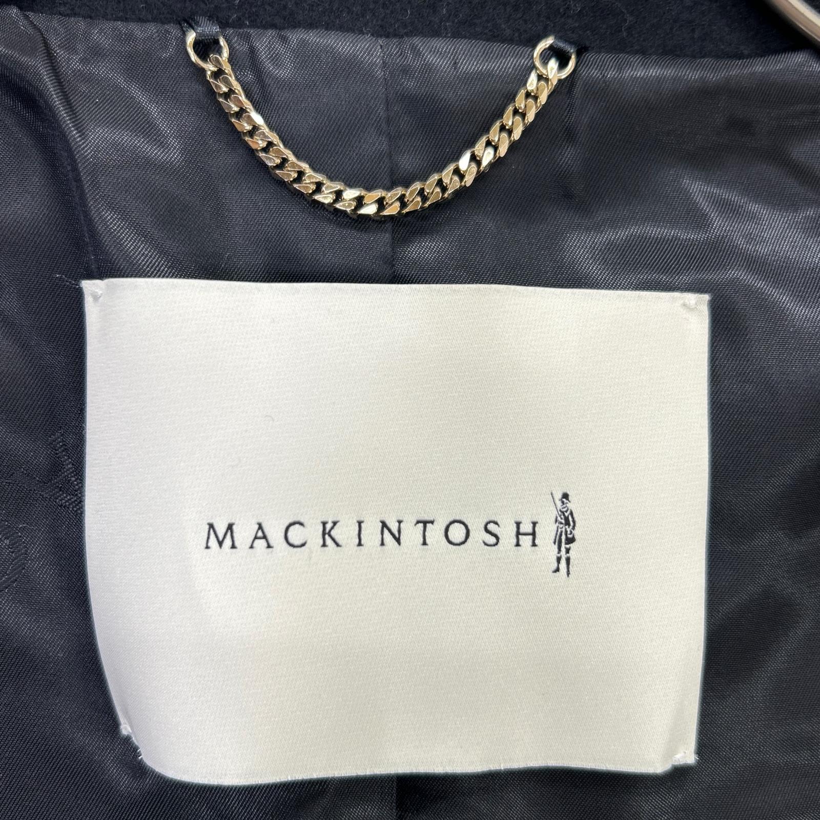 MACKINTOSH マッキントッシュ 23AW L232MO1130FL2K ブラック HUMBIE ステンカラーコート コート